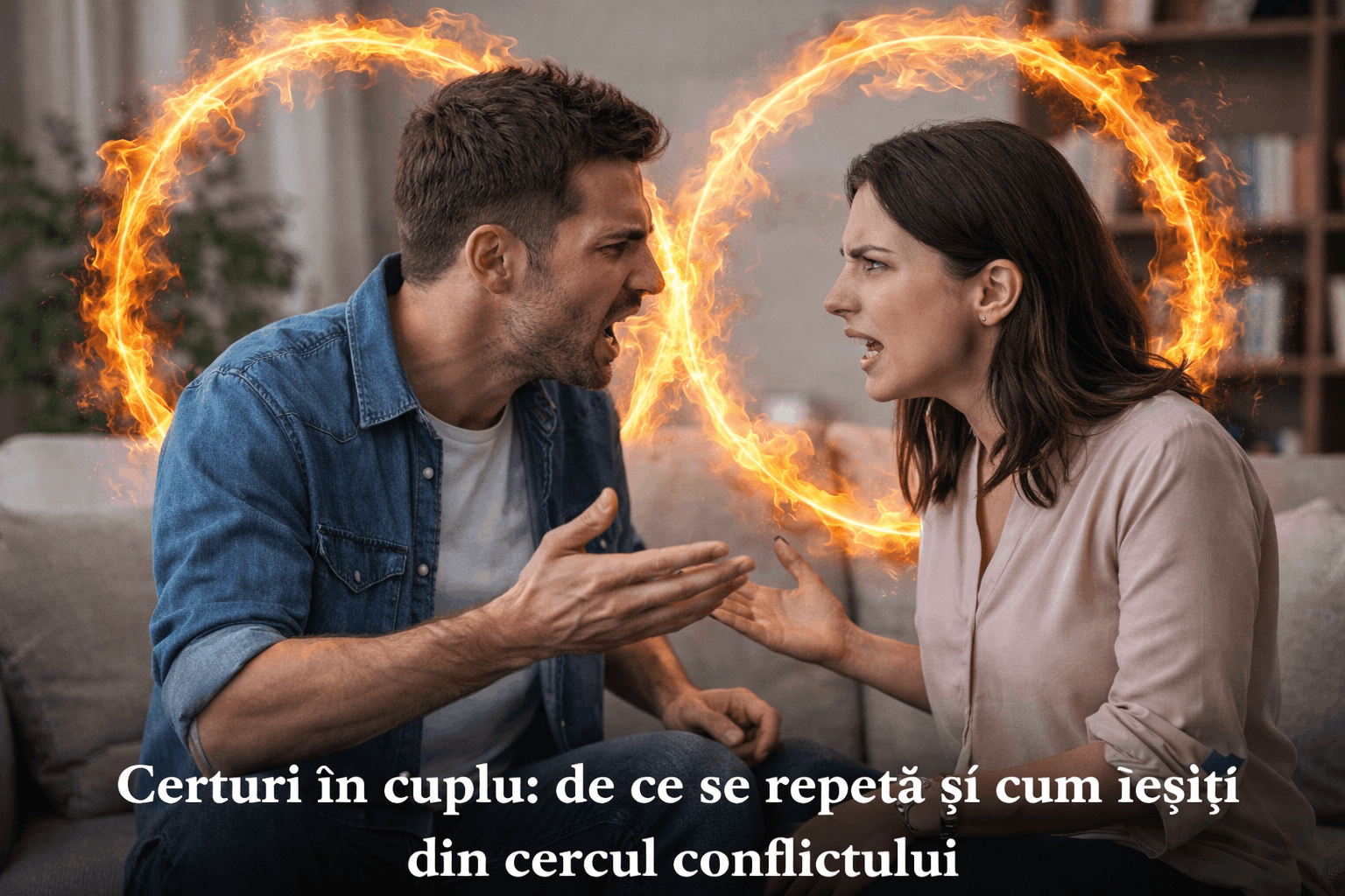 Certuri în cuplu cercul conflictului